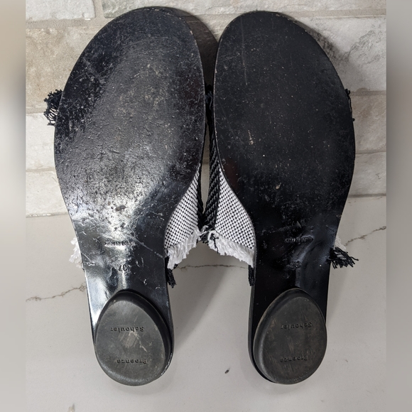 PROENZA almost like new raffia mule flat sandals - Picture 7 of 11